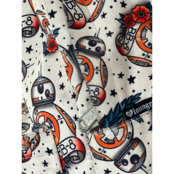 Loungefly // Star Wars The Force Awakens BB-8 Tattoo Backpack - Picture 9 of 11